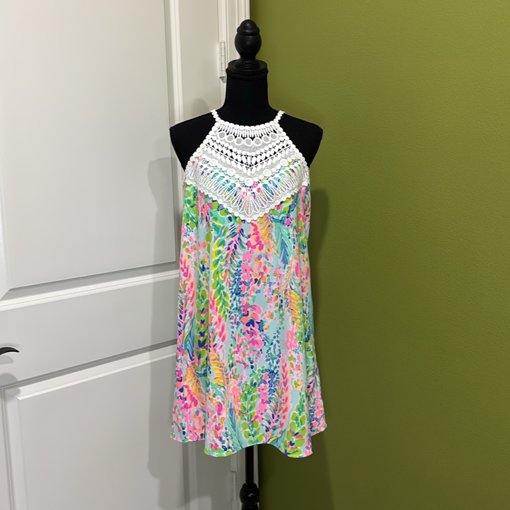 Lilly Pulitzer Pearl Soft Shift Multi Catch The Wave Size 2 NWT